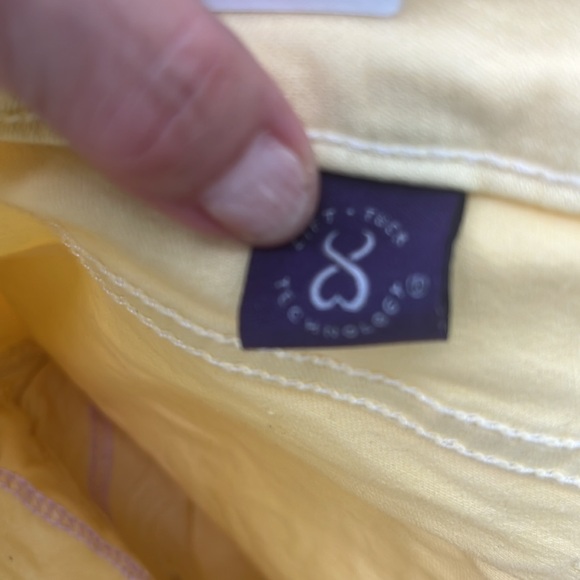 NYDJ Nordstrom Clarissa Ankle Butter Yellow Pant, 14, Great Preloved Condition ✨ - Picture 13 of 15